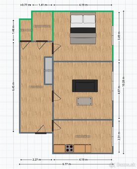 Na predaj 2-izbový byt pri Technickej univerzite v Košiciach - 5