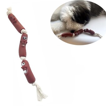 Hračka žuvacia – Tri špekačky pre stredné a veľké plemená - 5