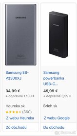 Samsung power bank - nová, zabalená - 5
