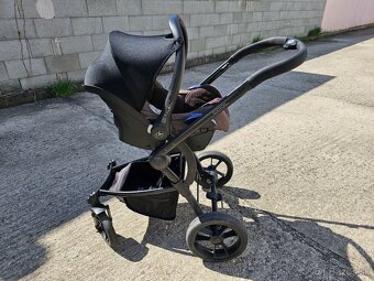 Moon Cool cierny (vanicka, sportovy, vajicko + isofix) - 5