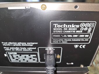 Technics RS-BX501 kazetový deck - 5