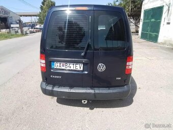 Predám VW Caddy Maxi 1.6TDi, 75kw, manuál 5 stup - 5
