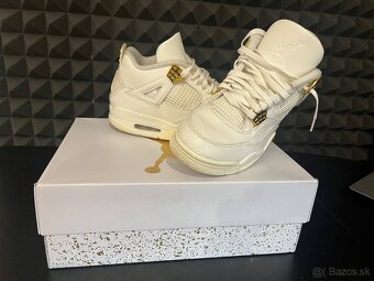 Jordan 4 metalic gold - 5
