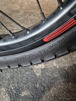 Moto pneu 100/90 r19 - 5