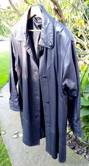 Dámsky kabát kožený XXXL - 5