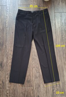 Čierny oblek Saxoo - 5