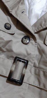 Prechodný krémový kabát H&M 36 - 5