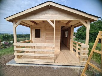 Záhradná drevena chatka 3.5x5m DOPRAVA ZDARMA - 5