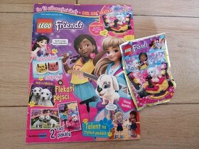 4x Lego časopis spolu s polybag friends - 5