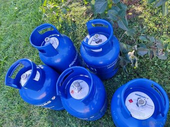 Predám 10kg plynové propan-butanové fľaše, nové a zapečatené - 5