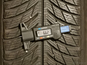 215/65 R17 - zimné pneu Michelin (2 ks) 6,6 mm - 5