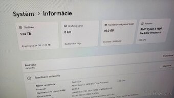 Herný PC + monitor + myš a klávesnica - aj vymením - 5
