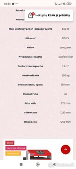 Predám peletovu pec attack - 5