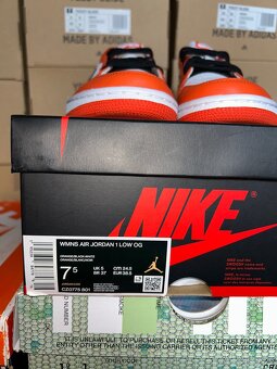 Nike Air Jordan 1 Low Starfish 38.5 a 41 - 5