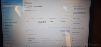 Asus x55c 15,6 palcový Notebook i3, 512GB SSD, 8GB RAM - 5