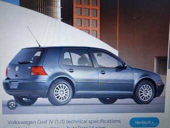 vw golf 4 kufrová doska - 5