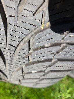 Plechové disky + zimné pneu 215/55 R16 - Volvo, Ford - 5