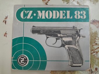 pištoľ CZ 83 kal. 7,65mm Browning - 5