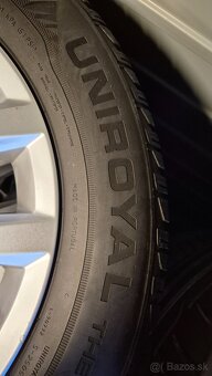 Predam zimne 4ks pneumatiky 215/60 r16 - 5