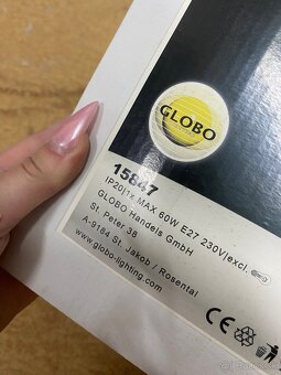 Závesné svietidlo GLOBO 15847 – Dizajnový medený luster - 5