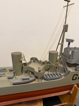 Model lode H.M.S. Cossack (2. svetová vojna) - 5