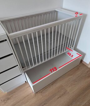 Detská postieľka 3v1 - 5