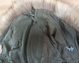 Dámska/dievčenská zimná bunda s pravou kožušinou XS - 5