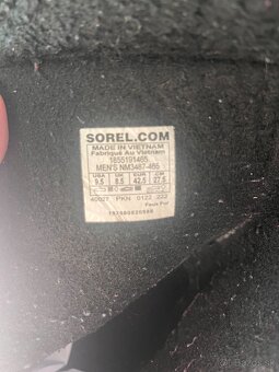 Sorel galoše v 42,5 - 5