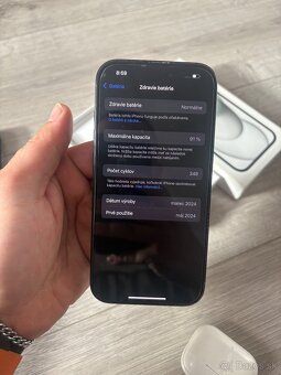 iPhone 15 Black 256GB Zaruka - 5
