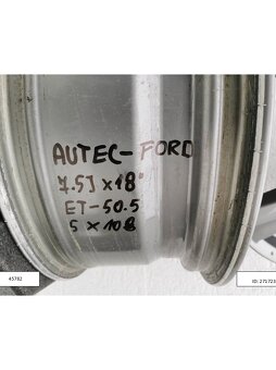 Ford Kuga, Mondeo alu disky 7,5x18 5x108 ET50,5 1211 - 5
