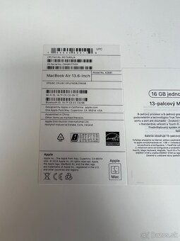 Predám MacBook AIR 13 M2 16GB/256GB, TOP, 23 MES. ZÁRUKA - 5