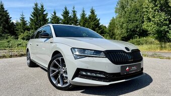 Superb Combi 2.0 TDI DSG 200k SPORTLINE PANORAMA 360°KAMERY - 5