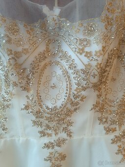 Elegantné spoločenské šaty č34 - 5