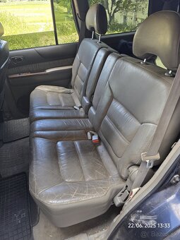 Kožené elektrické sedačky Nissan Patrol Y61 wagon - 5