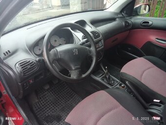Predám Peugeot 206 1.1 44kw 2002 - 5