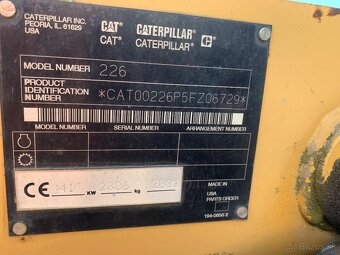 smykový nakladač caterpillar 226 - 5