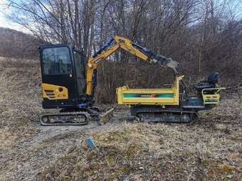 Minidumper, trojstranný vyklápač - 5