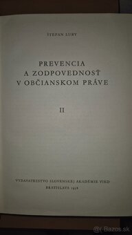 Štefan Luby - Prevencia a zodpovednosť v občianskom prave - 5
