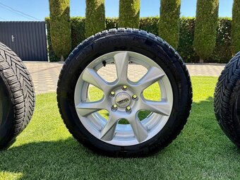 Komplet sadu alu na Škoda,Vw,Seat,Audi - 5x112 205/55 R16. - 5