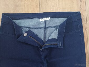 Dámske tmavomodré rifle - 5