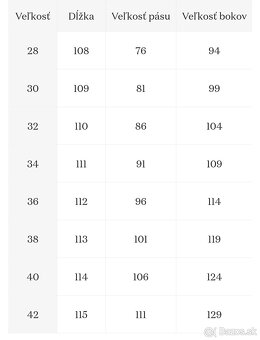 Pánske rifle slim fit - 5