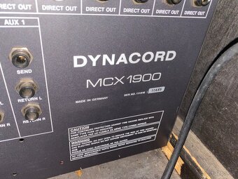 DYNACORD profi Mixpult 16 stereo vstupov pekny natural zvuk - 5