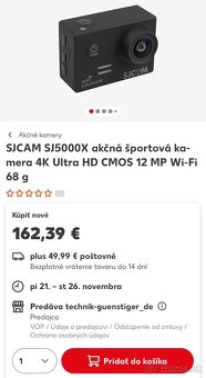 SJCAM SJ5000X Elite + príslušenstvo - 5
