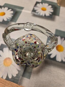 Sklenený košík - 5