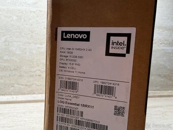 Lenovo LOQ Essential 15IRX11 Luna Grey (Nový) - 5