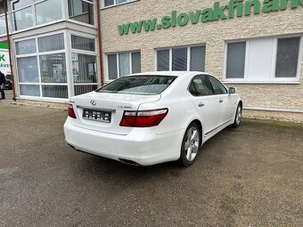 LEXUS LS460 4,6l benzin 2009 VIN 917 - 5