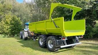 Traktorový návěs,Príves,Vlek za Traktor,Vlečka,Dumper 19t - 5