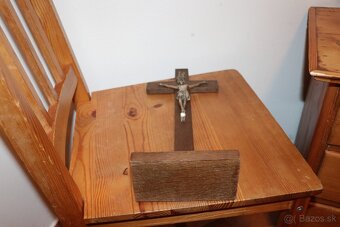 Krucifix – Kříž Kristus domácí oltář soška socha (225O) - 5