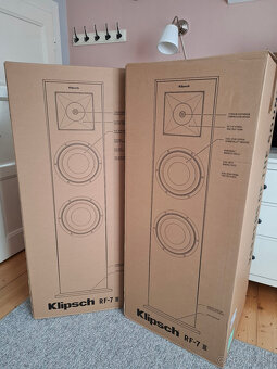 Nové Klipsch RF-7 III, predaj/výmena za B&W - 5