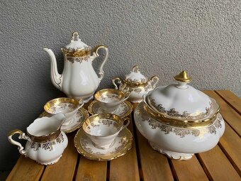 Porcelán Zlatý set - 5